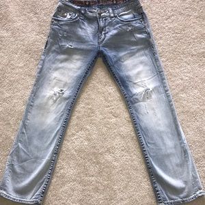 Men’s rock revivals 34w 32 relaxed straight